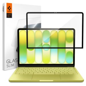 Apsauginis stiklas Spigen Glas.tR Slim FC MacBook Neo 13 (2026), juodas