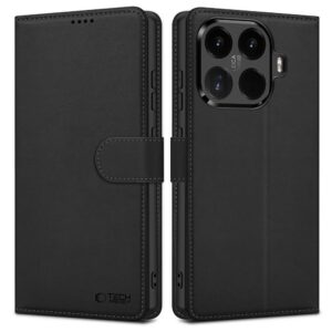 Dėklas Tech-Protect Wallet Xiaomi 17T, juodas