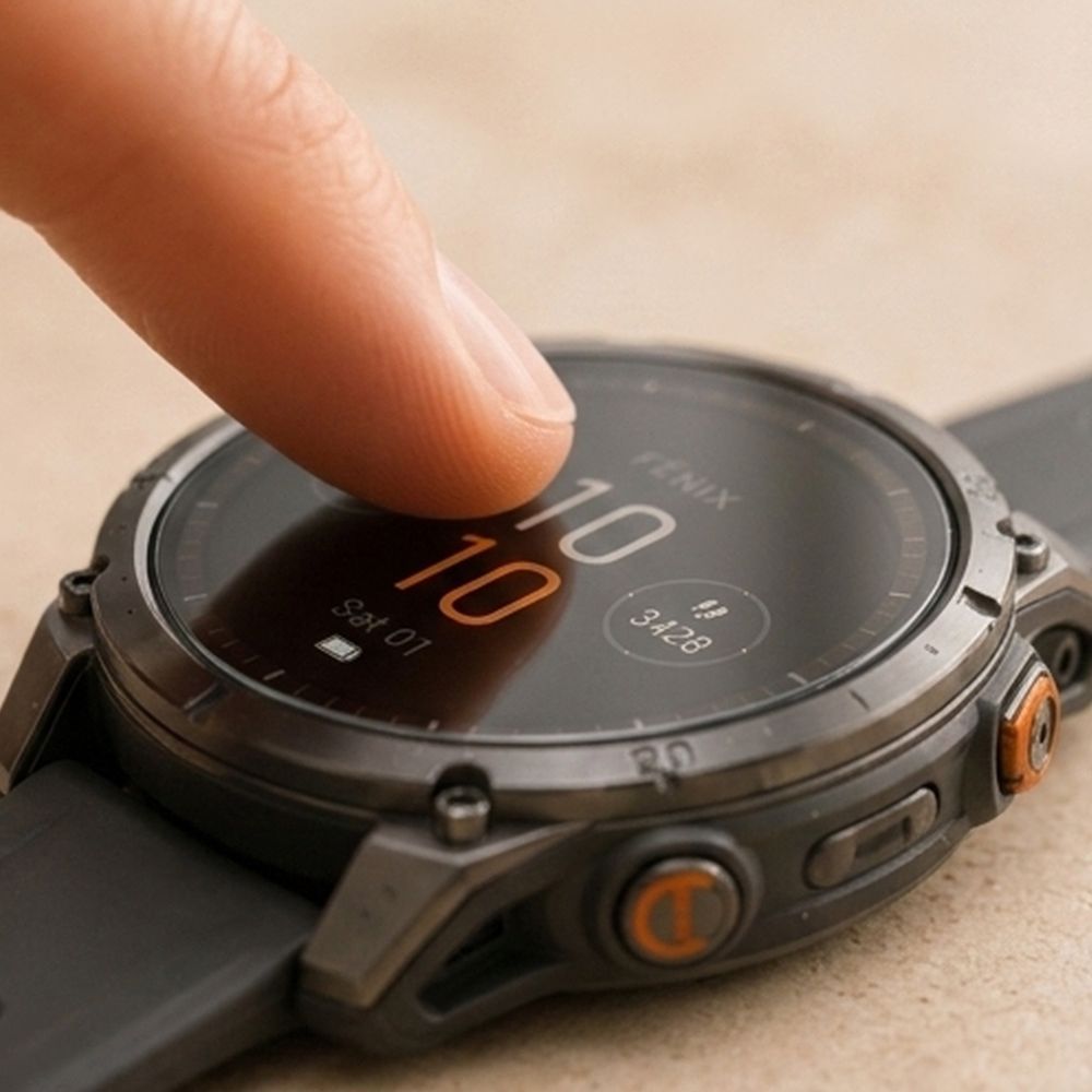 Apsauginis stiklas Tech-Protect Glass Fit+ Garmin Forerunner 70 / 170, 2 vnt., skaidrus - Image 4