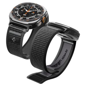 Dirželis Spigen Athlex Air Samsung Galaxy Watch Ultra 1 / 2 (47 mm), juodai pilkas