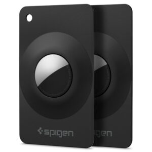 Dėklas Apple AirTag Spigen AirFit 2, 2 vnt., juodas
