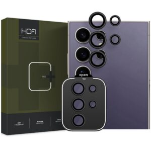 Kameros apsauginis stiklas Hofi Camring Pro+ Galaxy S24 Ultra, juodas