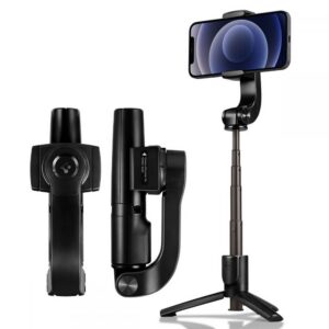 Selfie lazda Spigen S610W Gimbal Bluetooth Juoda