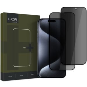 Privatumo apsauginis stiklas Hofi Anti Spy Glass Pro+ 2 vnt. iPhone 16