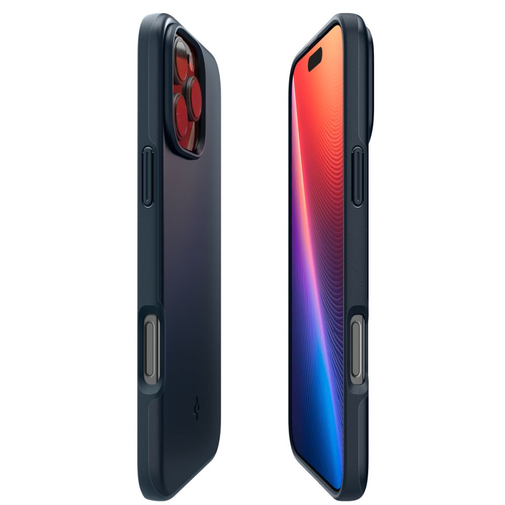 Dėklas Spigen Thin Fit Mag MagSafe iPhone 16 Pro Max, pilkas - Image 7