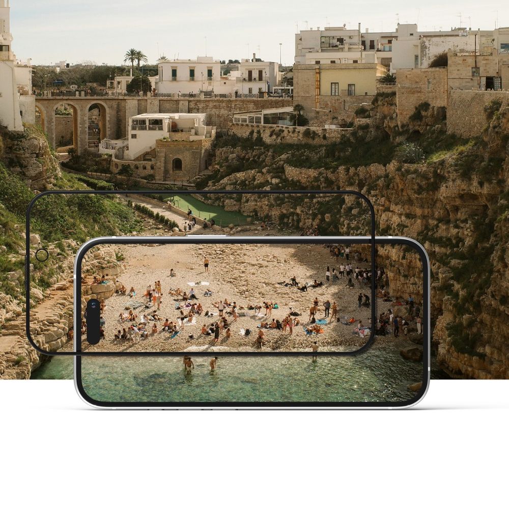 Apsauginis stiklas Ringke Easy Slide Privacy iPhone 16 Pro, 2 vnt. - Image 5