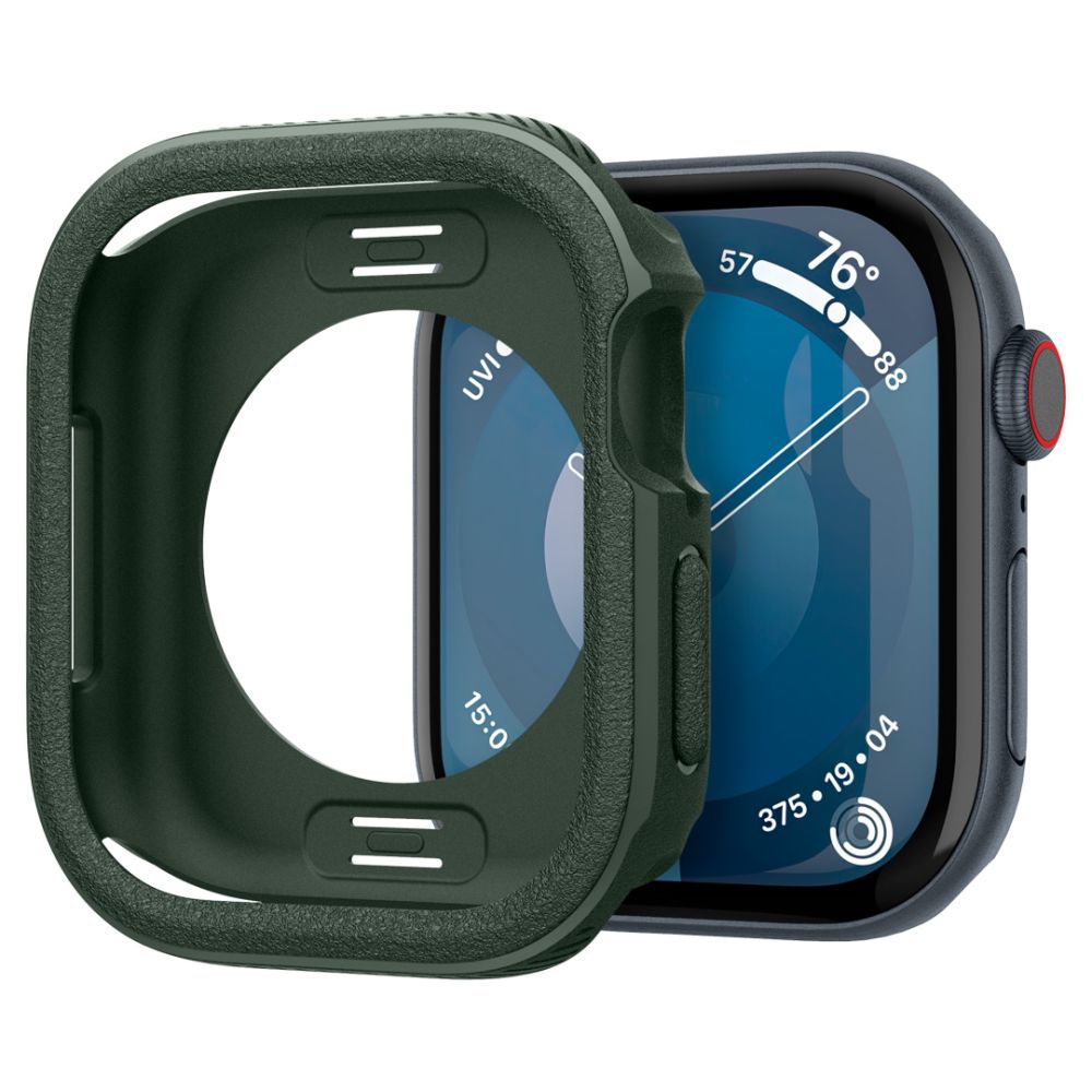 Dėklas Caseology Vault Apple Watch 10 / 11 (46 mm), tamsiai žalias - Image 6