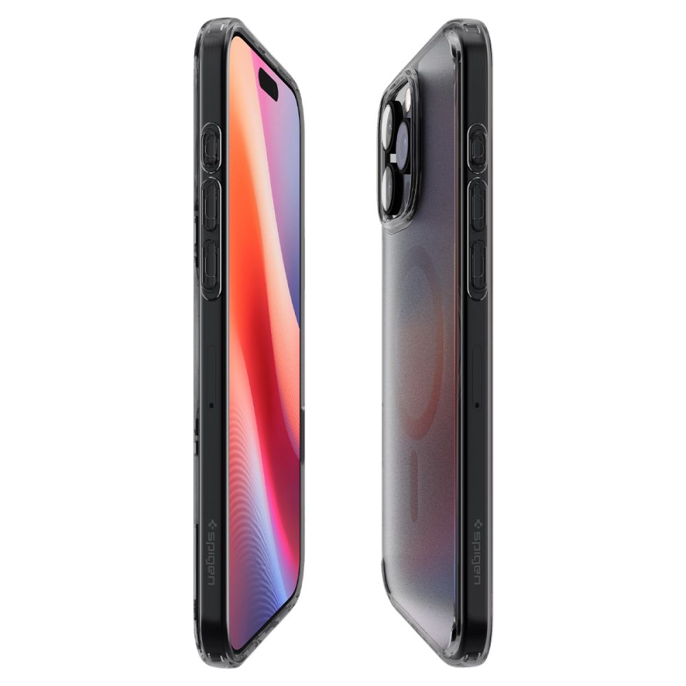 Dėklas Spigen Ultra Hybrid "T" MagSafe iPhone 16 Pro Max, matinis juodas - Image 6