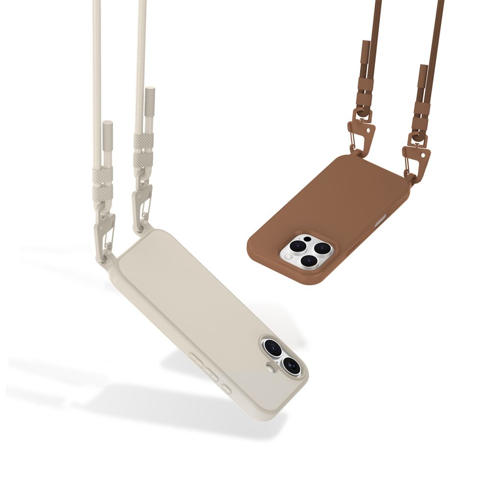 Dėklas Tech-Protect Magnecklace MagSafe iPhone 16 Pro Max, šokoladinės rudos spalvos - Image 4