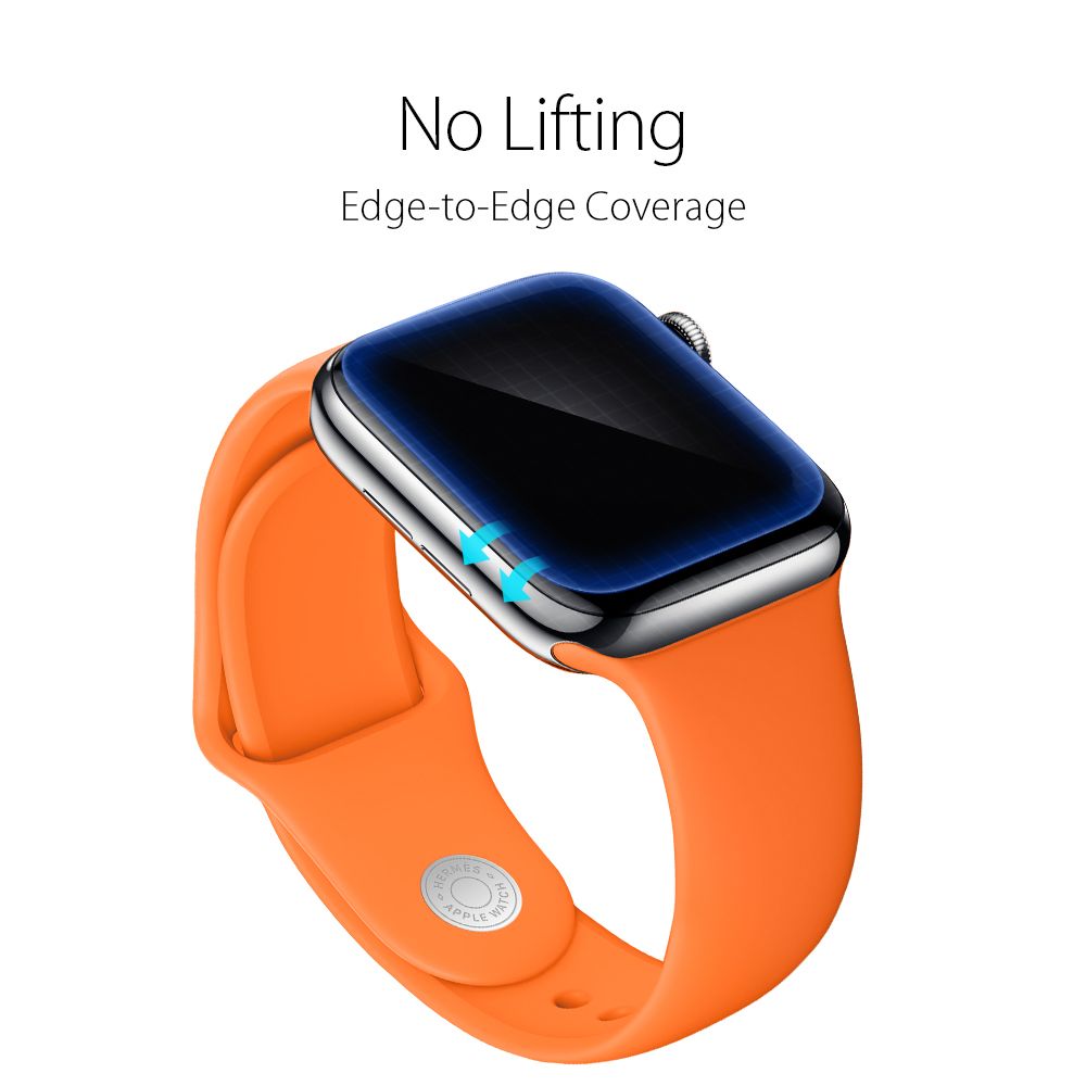 Apsauginė plėvelė Spigen Neo Flex 3-Pack Apple Watch 6 / 7 / 8 / 9 / SE 1 / 2 / 3 (40 / 41 mm) Skaidri - Image 5