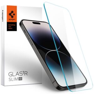 Apsauginis stiklas Spigen Glas.tR Slim, iPhone 14 Pro Max
