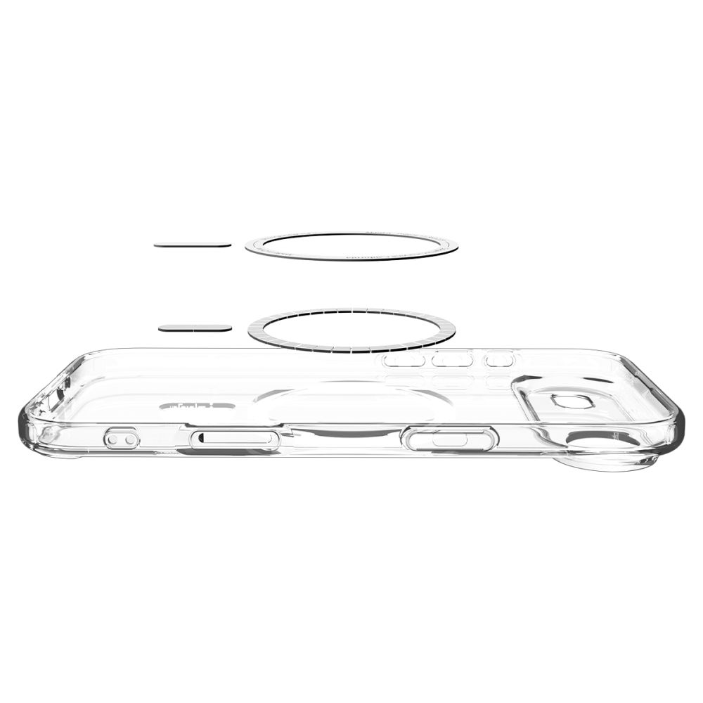 Dėklas Spigen Ultra Hybrid MagSafe iPhone Air, skaidrus/baltas - Image 7