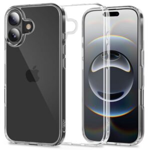 Dėklas iPhone 17 Tech-Protect FlexAir Hybrid, skaidrus
