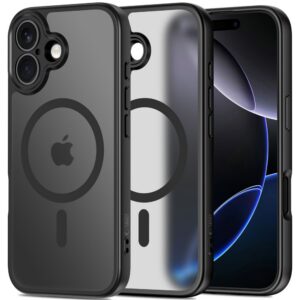 Dėklas iPhone 17 Tech-Protect BasicMag MagSafe, matinis juodas