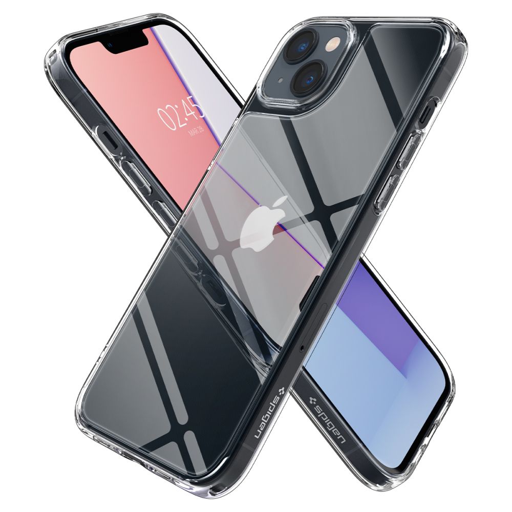 Dėklas Spigen Quartz Hybrid iPhone 14 Plus / 15 Plus, skaidrus - Image 6