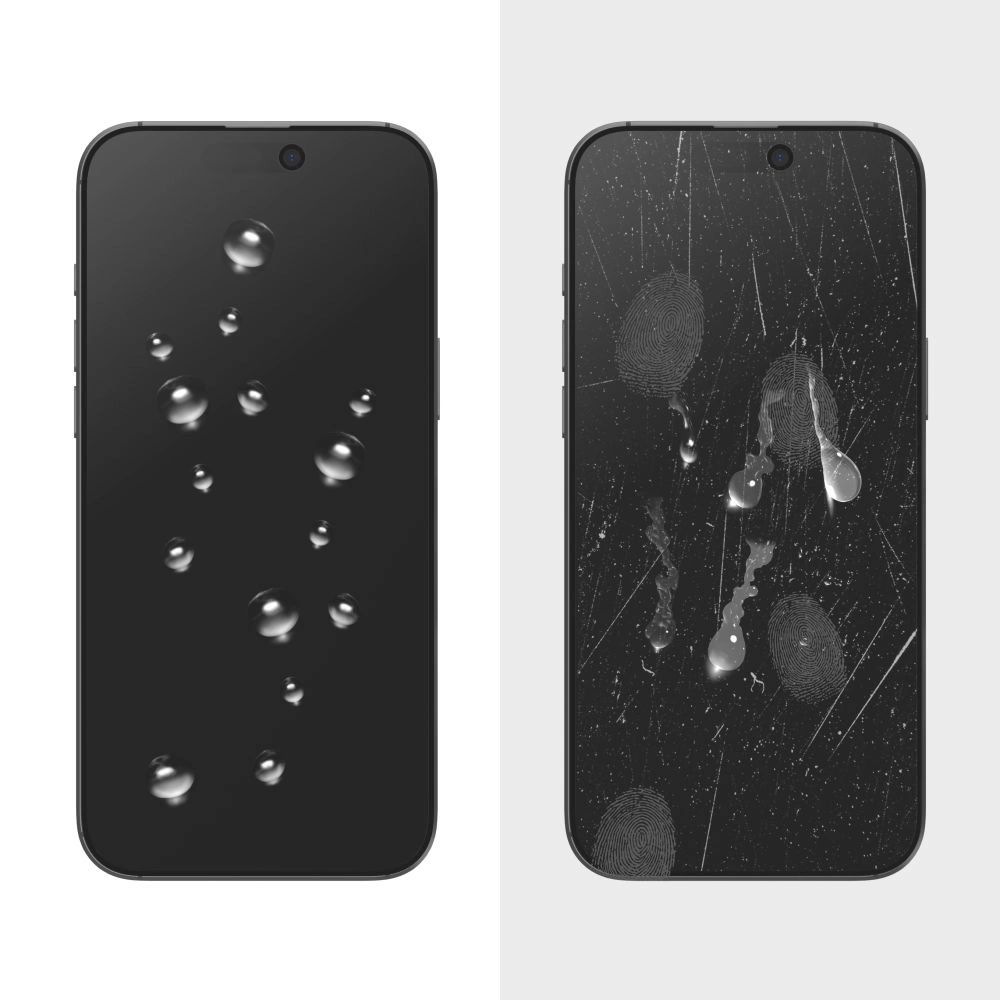 Privatumo apsauginis stiklas Tech-Protect Quick Set Spy+ iPhone 15 / 16, 2 vnt. - Image 5