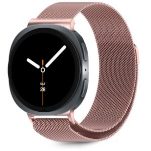 Dirželis Tech-Protect Milaneseband Samsung Galaxy Watch 8 / 9 / Classic (40 / 44 / 46 mm), rausvo aukso