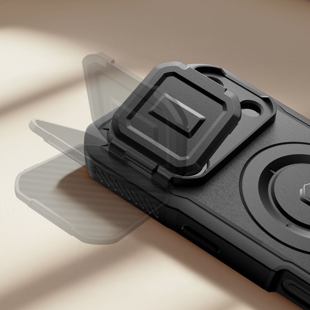 Dėklas Tech-Protect Kevlar MagSafe iPhone 17 Pro, juodas - Image 6