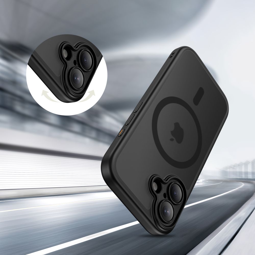 Dėklas Tech-Protect Magpeak MagSafe CC iPhone 17, matinis juodas - Image 5