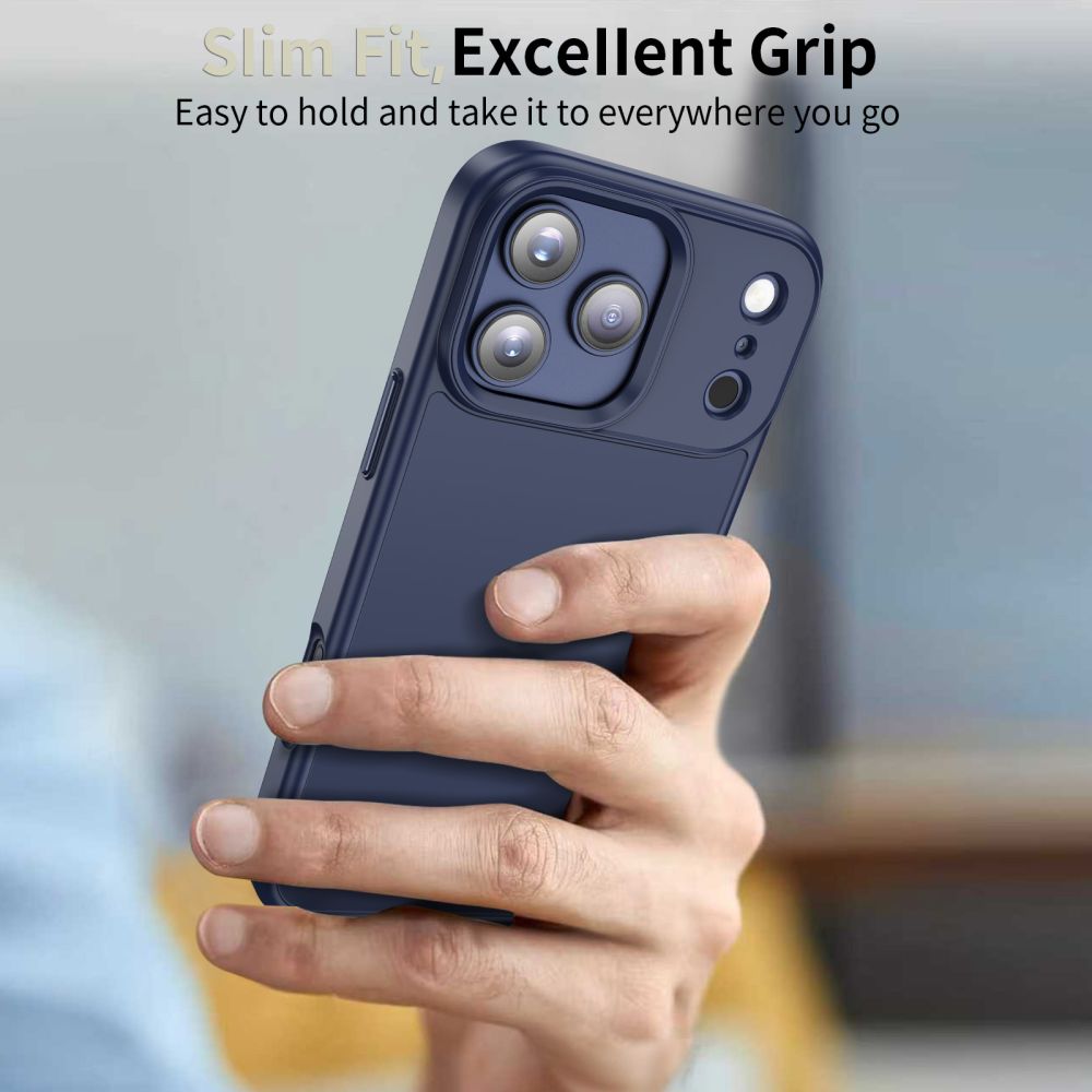 Dėklas Tech-Protect Magmat iPhone 17 Pro Max, matinis tamsiai mėlynas - Image 6