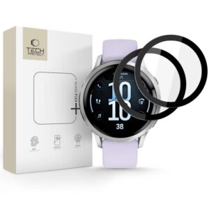 Apsauginis stiklas Tech-Protect Glass Flex+ Garmin Venu 4 (41 mm), 2 vnt., juodas