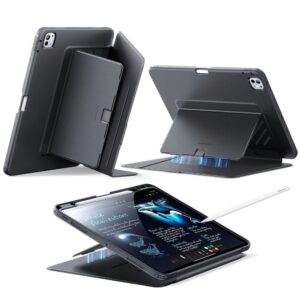 Dėklas ESR Flip Hybrid iPad Pro 11 5/6 2024-2025, juodas