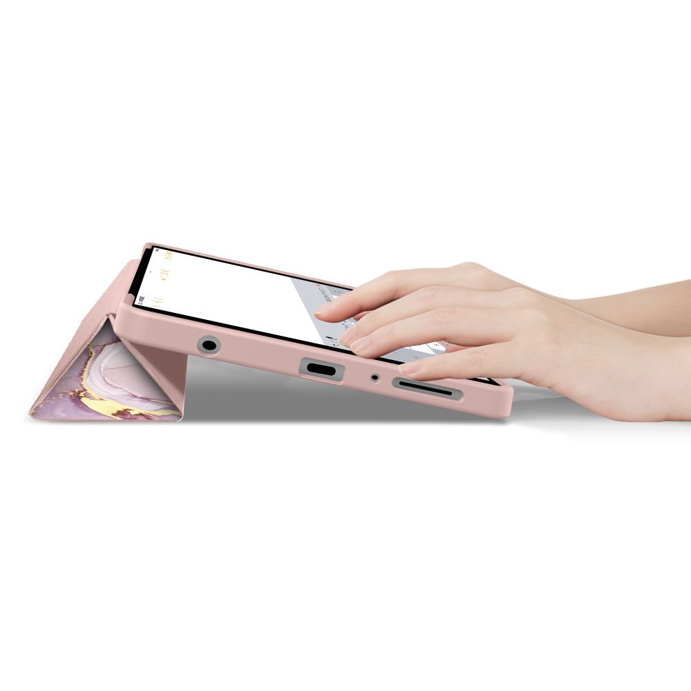 Dėklas Tech-Protect SmartCase Samsung Galaxy Tab A9 / A11 8.7, marmurinis - Image 6