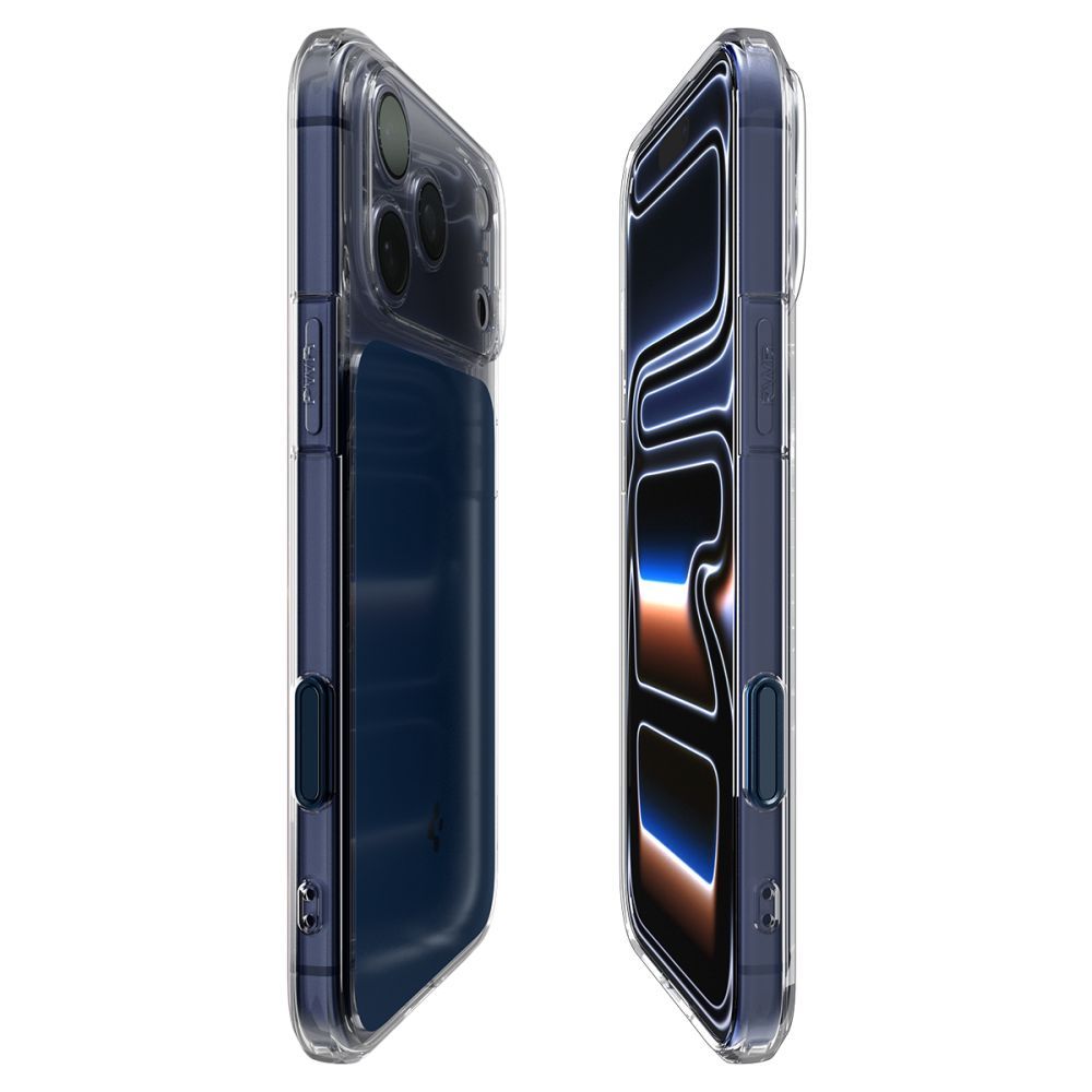 Dėklas Spigen Ultra Hybrid "T" MagSafe iPhone 17 Pro, matinis mėlynas - Image 7