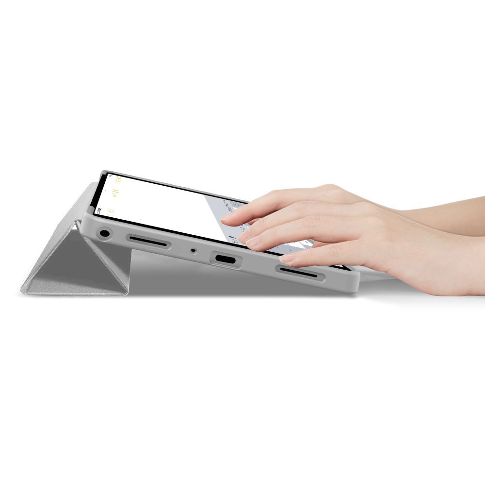 Dėklas Tech-Protect SmartCase Samsung Galaxy Tab A9+ / A11+ 11.0, pilkas - Image 6