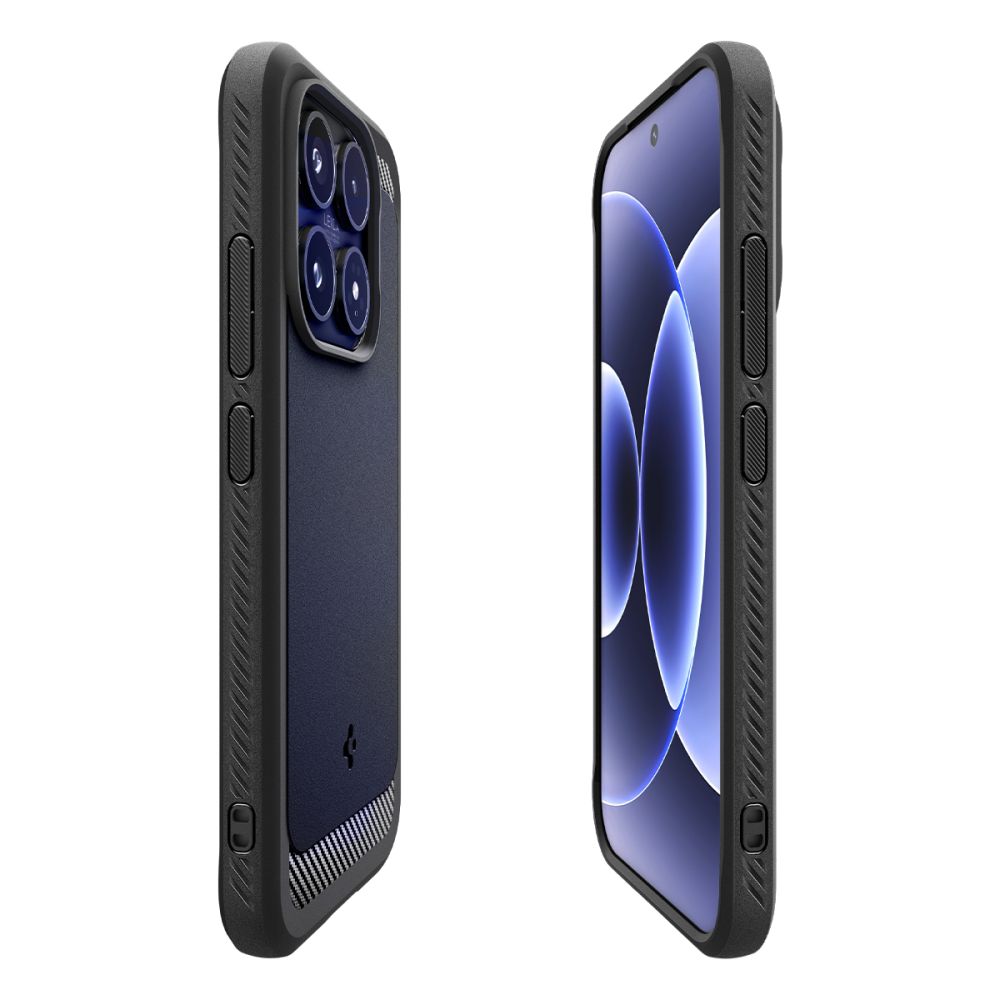 Dėklas Spigen Rugged Armor Xiaomi 17, matinis juodas - Image 6