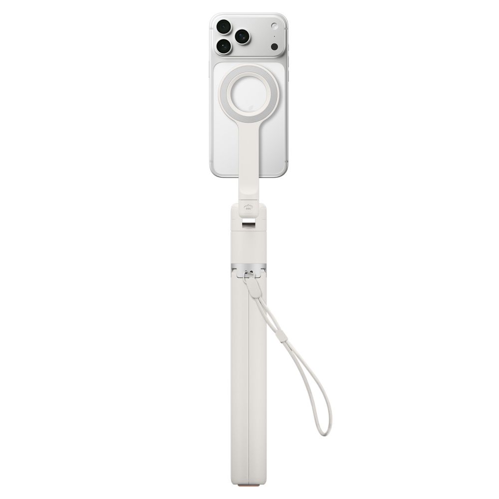 Selfie lazda su trikoju ir Bluetooth pultu Spigen S582W, smėlio spalvos - Image 7