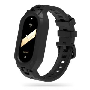 Dirželis Tech-Protect Armour Xiaomi Smart Band 8 / 9 / 10 / NFC, juodas