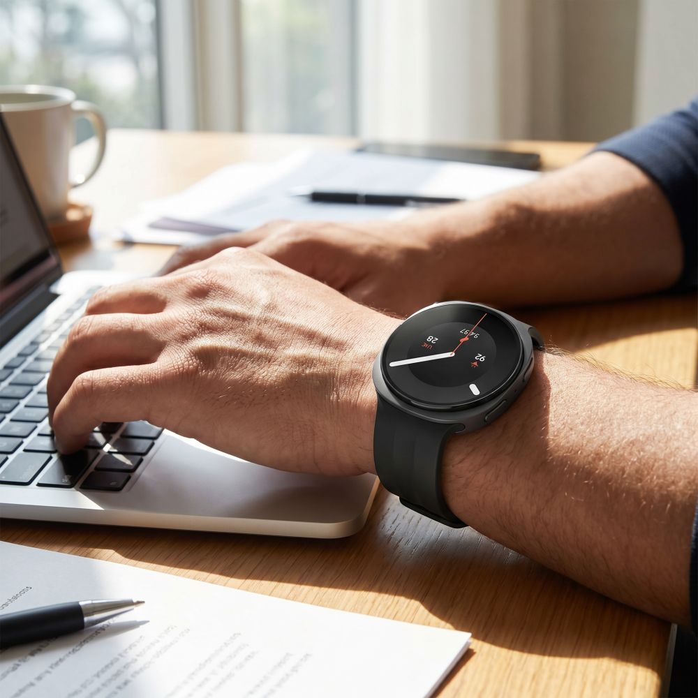 Dirželis Tech-Protect Silicone Evo Samsung Galaxy Watch 8 / 9 / Classic (40 / 44 / 46 mm), juodas - Image 5