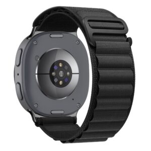Dirželis Tech-Protect Nylon Pro Samsung Galaxy Watch 8 / 9 / Classic (40 / 44 / 46 mm), juodas