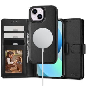 Dėklas Tech-Protect Wallet Magsafe iPhone 13 juodas