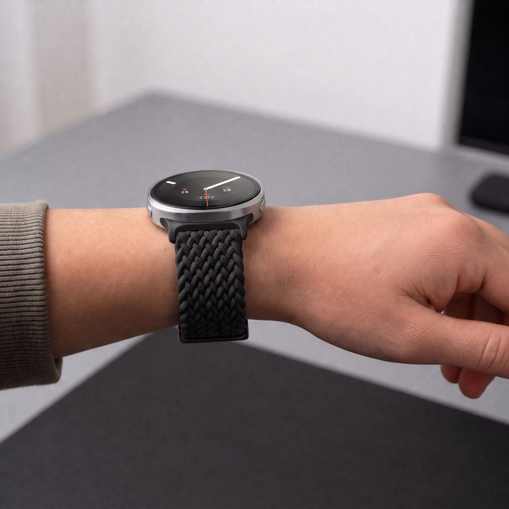 Dirželis Tech-Protect NylonMag Samsung Galaxy Watch 8 / 9 / Classic (40 / 44 / 46 mm), juodas - Image 5