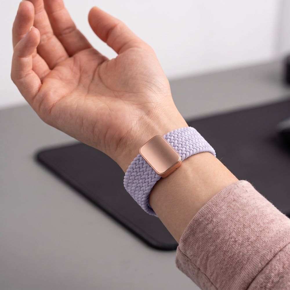 Dirželis Tech-Protect NylonMag Samsung Galaxy Watch 8 / 9 / Classic (40 / 44 / 46 mm), melsvai violetinis - Image 5