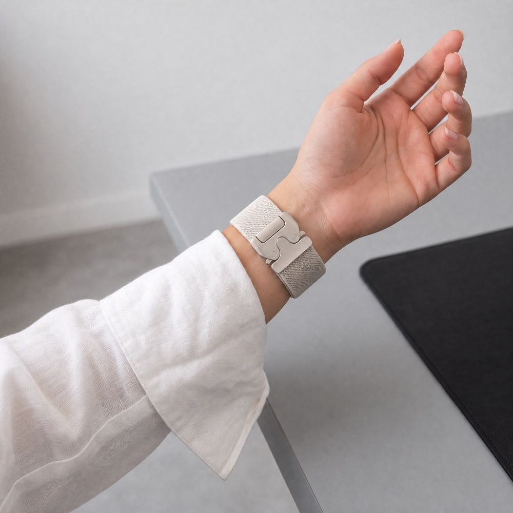 Dirželis Tech-Protect Nylon Clasp Samsung Galaxy Watch 8 / 9 / Classic (40 / 44 / 46 mm), žvaigždėta - Image 5