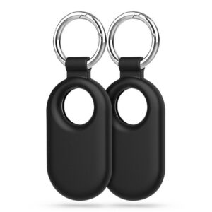 Dėklas Tech-Protect Icon Galaxy SmartTag 2 (2 vnt.), juodas