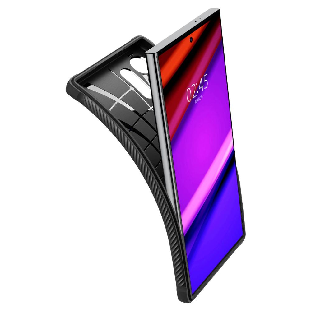 Dėklas Spigen Rugged Armor Galaxy S24 Ultra, matinis juodas - Image 5