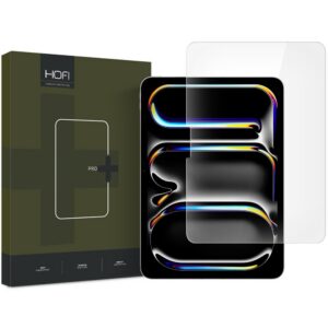 Apsauginis stiklas Hofi Glass Pro+ iPad Air 13 (1/2/3 kartos, 2024-2026) / iPad Pro 13 (7/8 kartos, 2024-2025), skaidrus