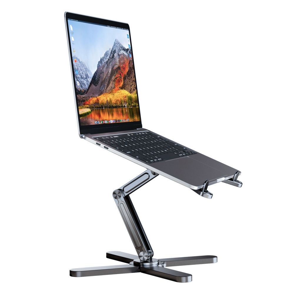 Stovas nešiojamajam kompiuteriui Tech-Protect ULS200, sidabrinis - Image 6