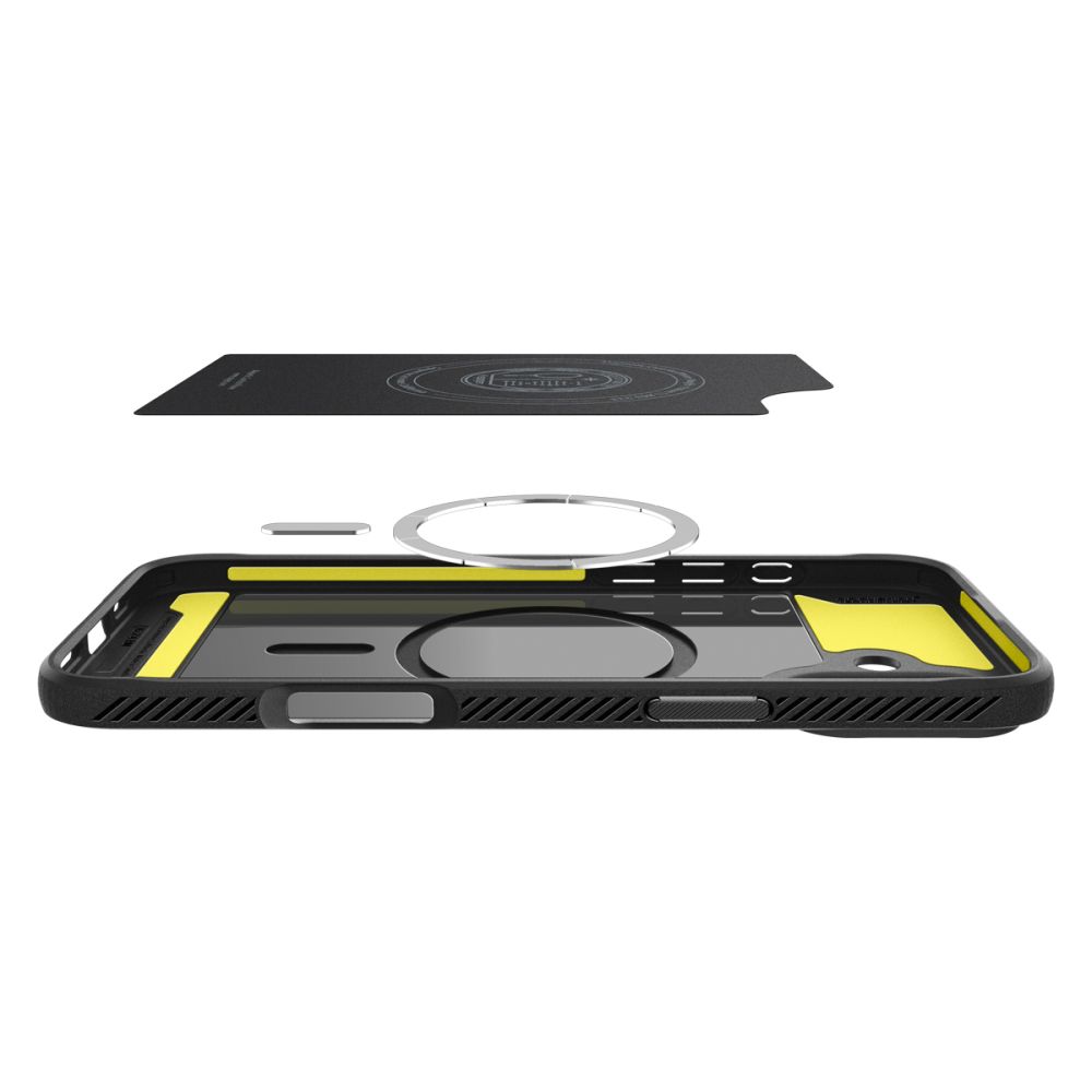 Dėklas Spigen Rugged Armor Mag MagSafe iPhone 16, matinis juodas - Image 7