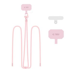 Dirželis Tech-Protect C5S Rope CrossBody, šviesiai rožinis