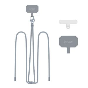 Dirželis Tech-Protect C5S Rope CrossBody, pilkas