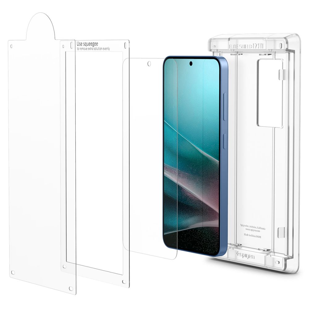 Apsauginė plėvelė Spigen Elite Shield EZ Fit HD Galaxy S25, skaidri - Image 6