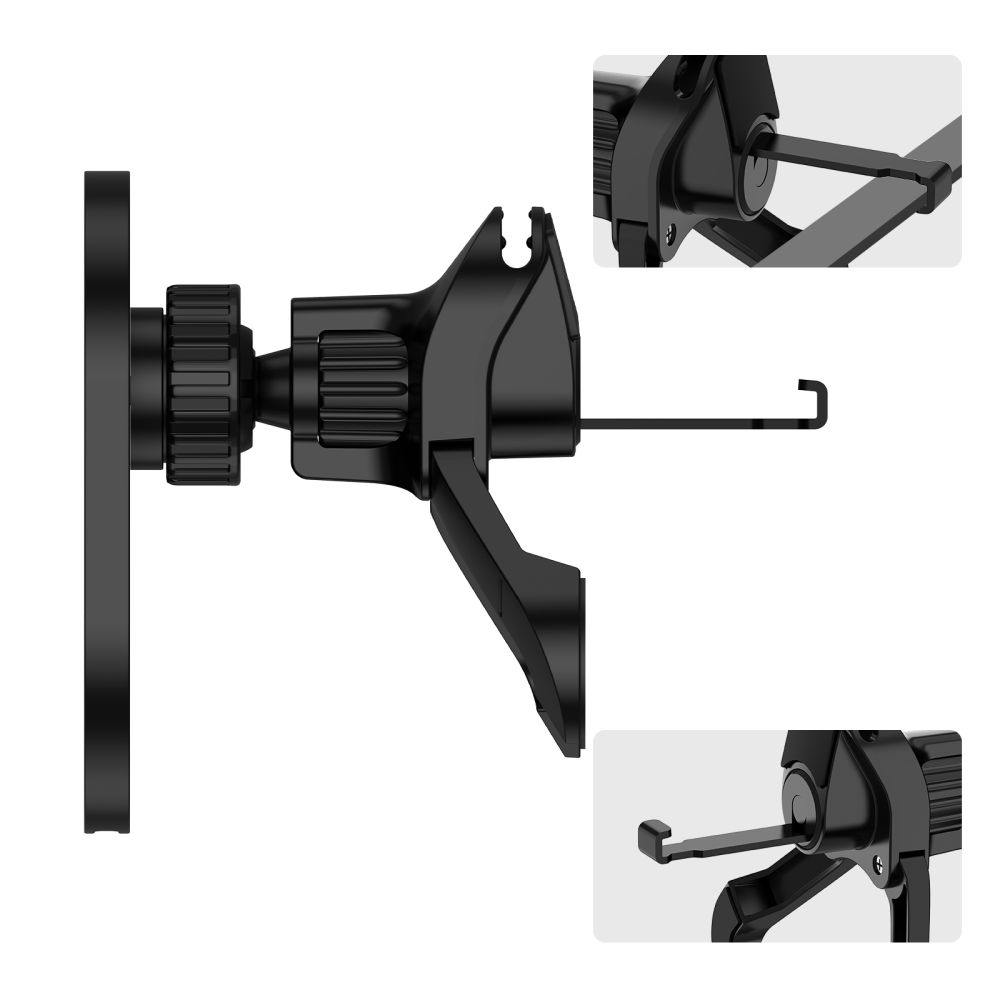 Automobilinis laikiklis Tech-Protect MM15W-V6, MagSafe belaidis įkroviklis 15W, juodas - Image 6