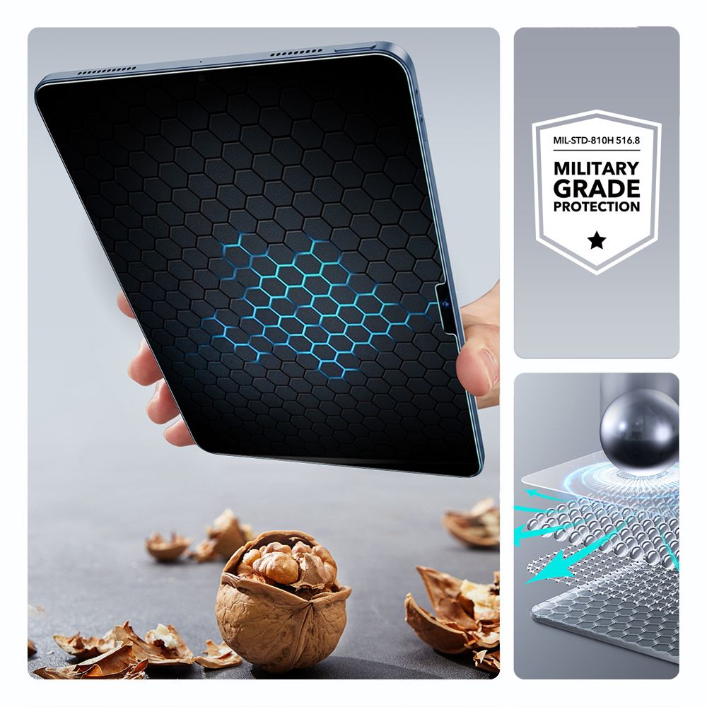 Apsauginis stiklas ESR UltraFit iPad 10.9" (2022) / iPad 11" (2025), 2 vnt., skaidrus - Image 7