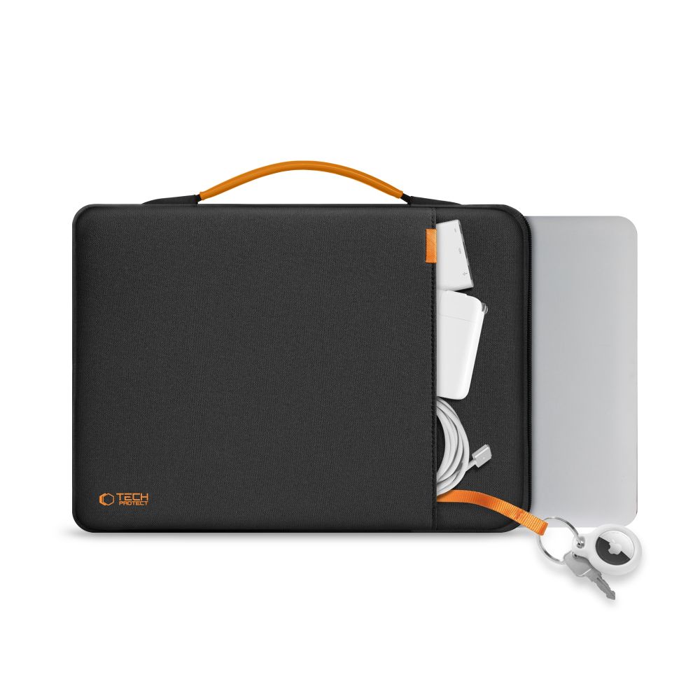 Dėklas nešiojamajam kompiuteriui Tech-Protect Defender RS 13-14", juodas - Image 7