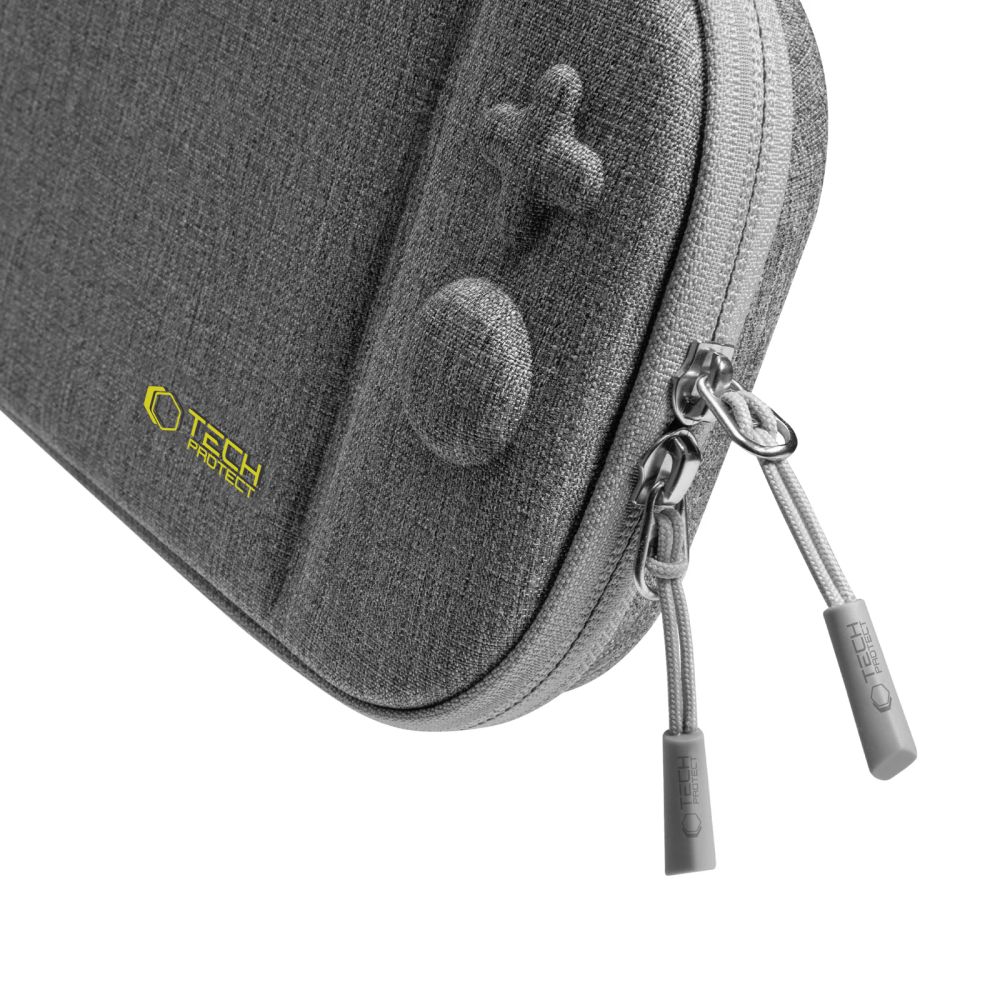 Dėklas Tech-Protect Slim Pouch Nintendo Switch 2, tamsiai pilkas - Image 7
